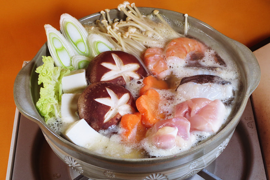 寄せ鍋｜ベル食品「北海道がごめ昆布だし」のアレンジレシピ