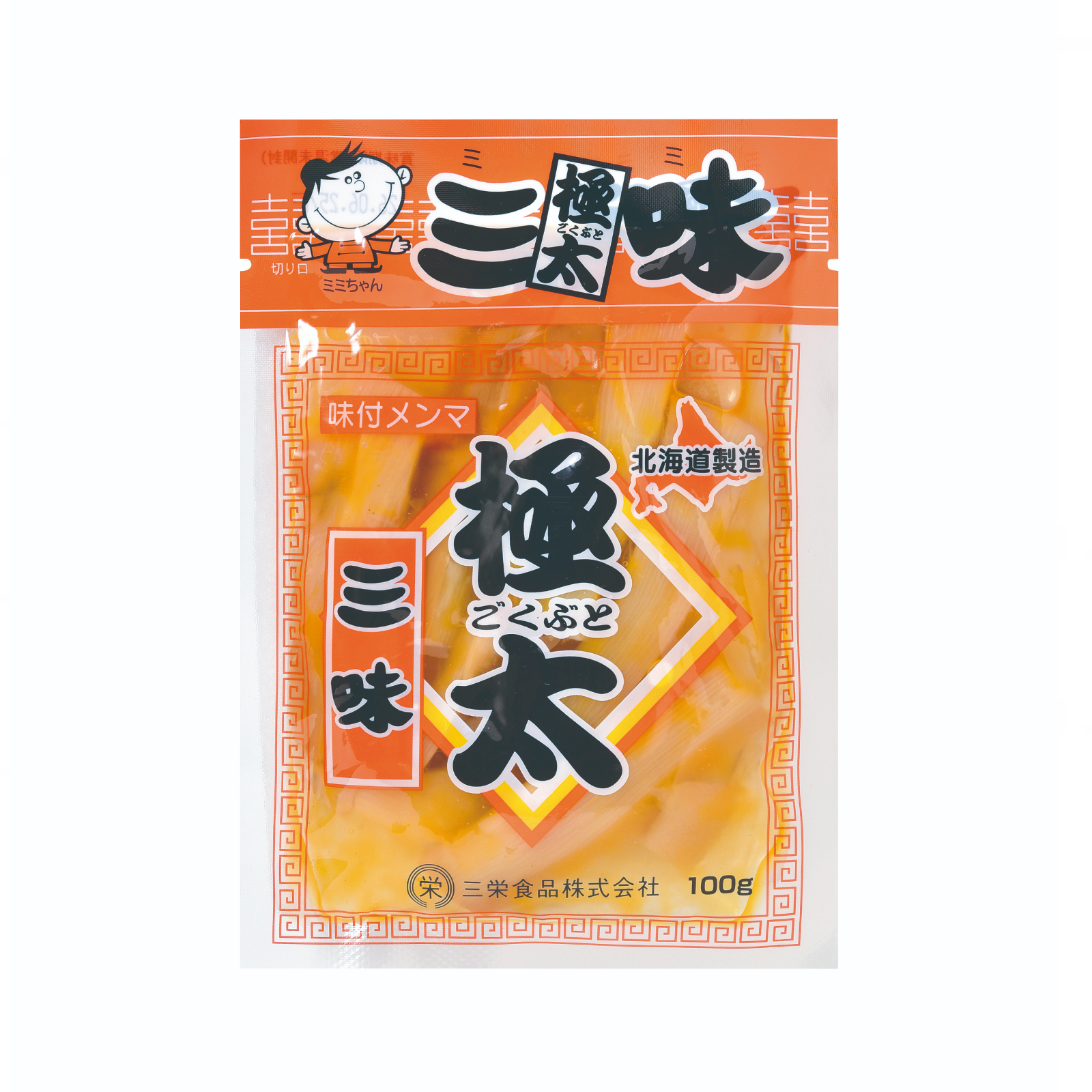 三栄味付メンマ極太三味 100g