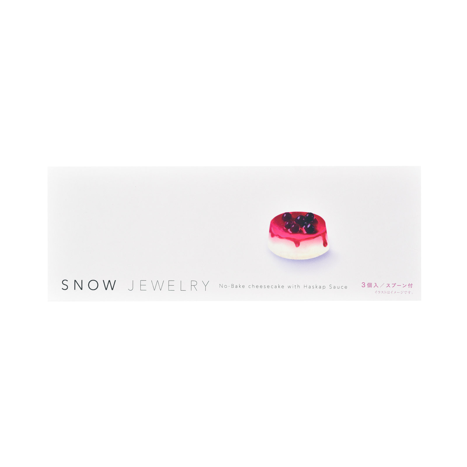 SNOW JEWELRY レアチーズケーキ 3個入 249g