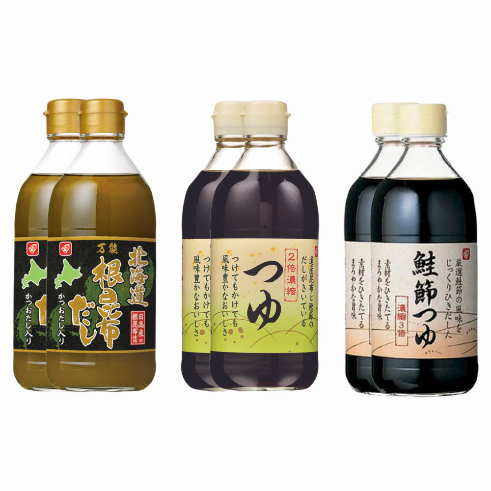 北海道だし満喫セット(6本セット/送料無料)