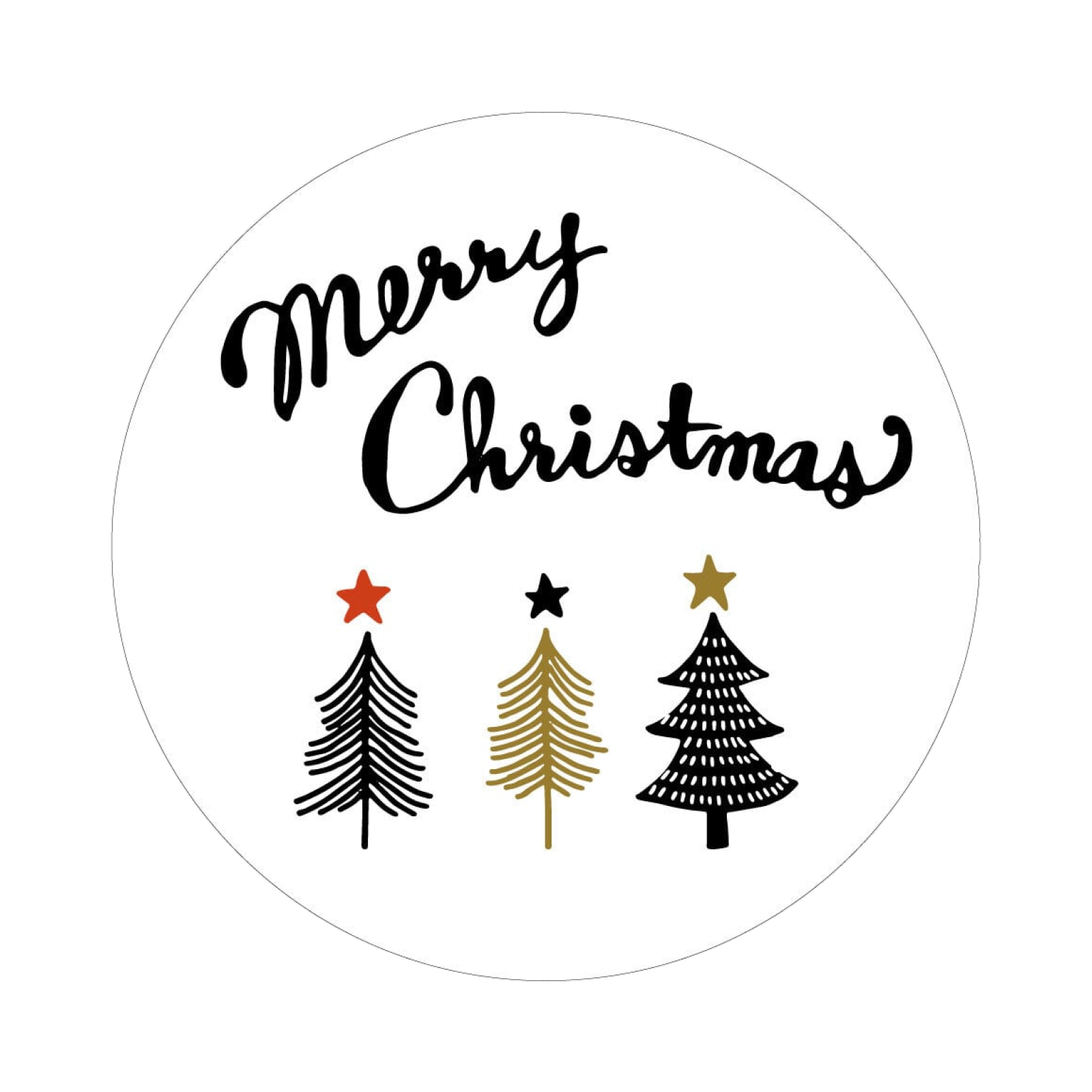 ギフトシール【Mary Christmas】