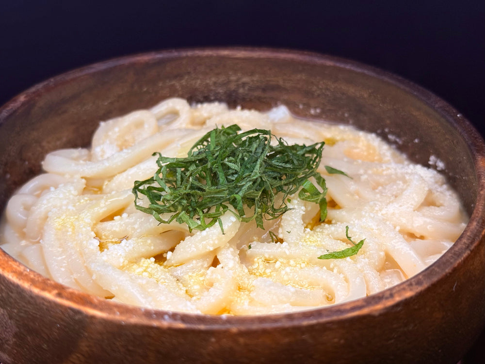 雲丹醤油冷製クリームうどん