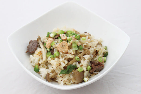 牛肉と茸 成吉思汗風味ピラフ