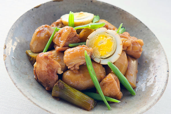 ゆで卵と里芋の煮物