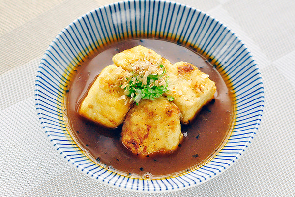 カレー風味揚げ出し豆腐