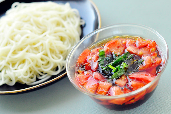 トマト冷しそうめん