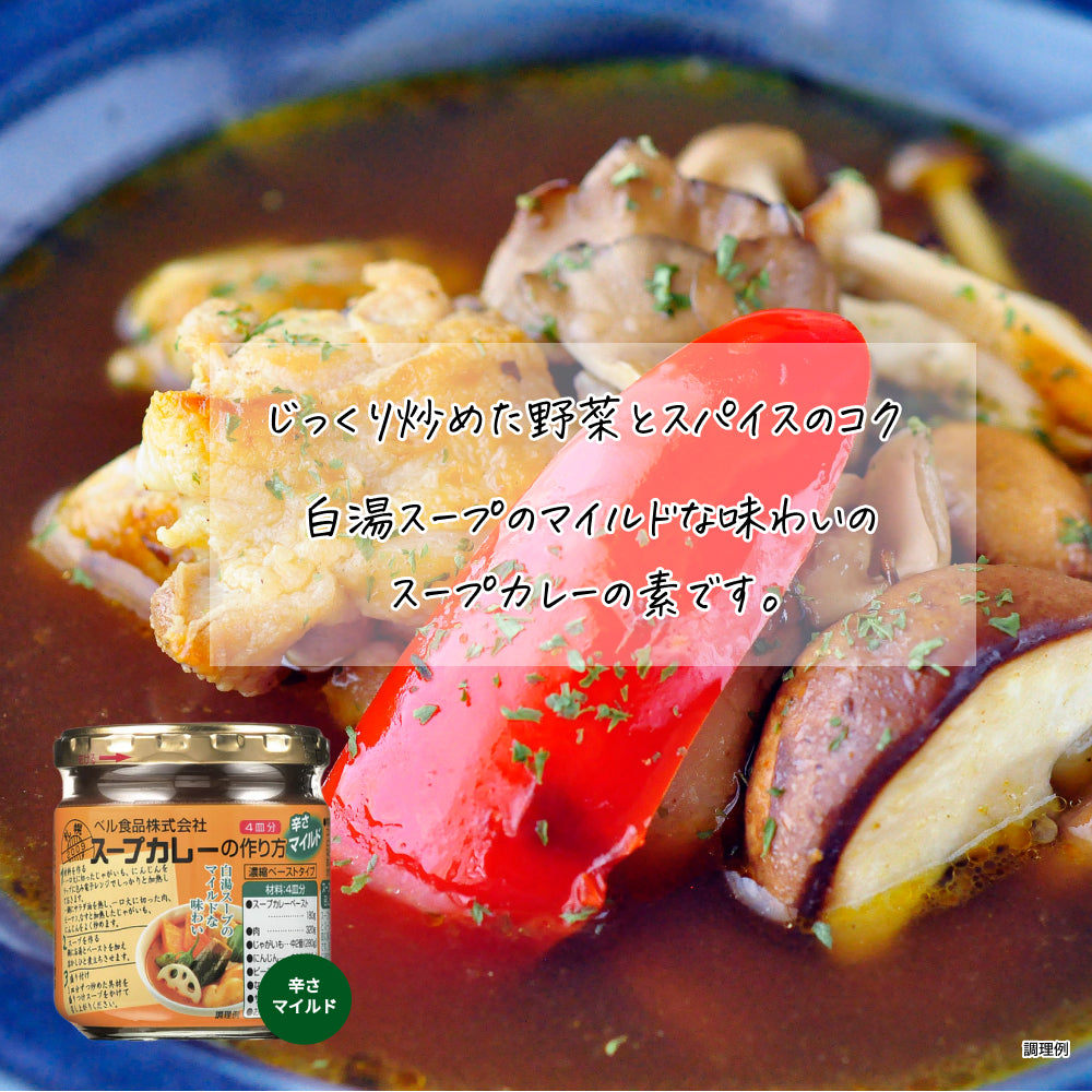 スープカレーの作り方 マイルド 180g