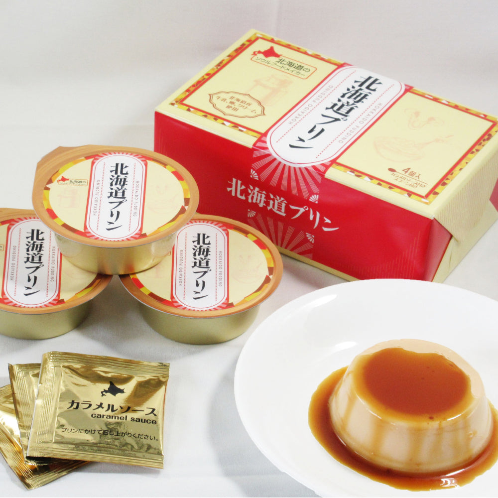 北海道プリン 4個入 336g