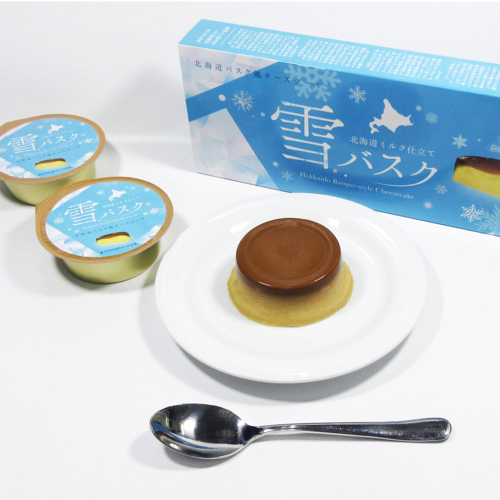 北海道バスク風チーズケーキ 雪バスク 3個入 237g