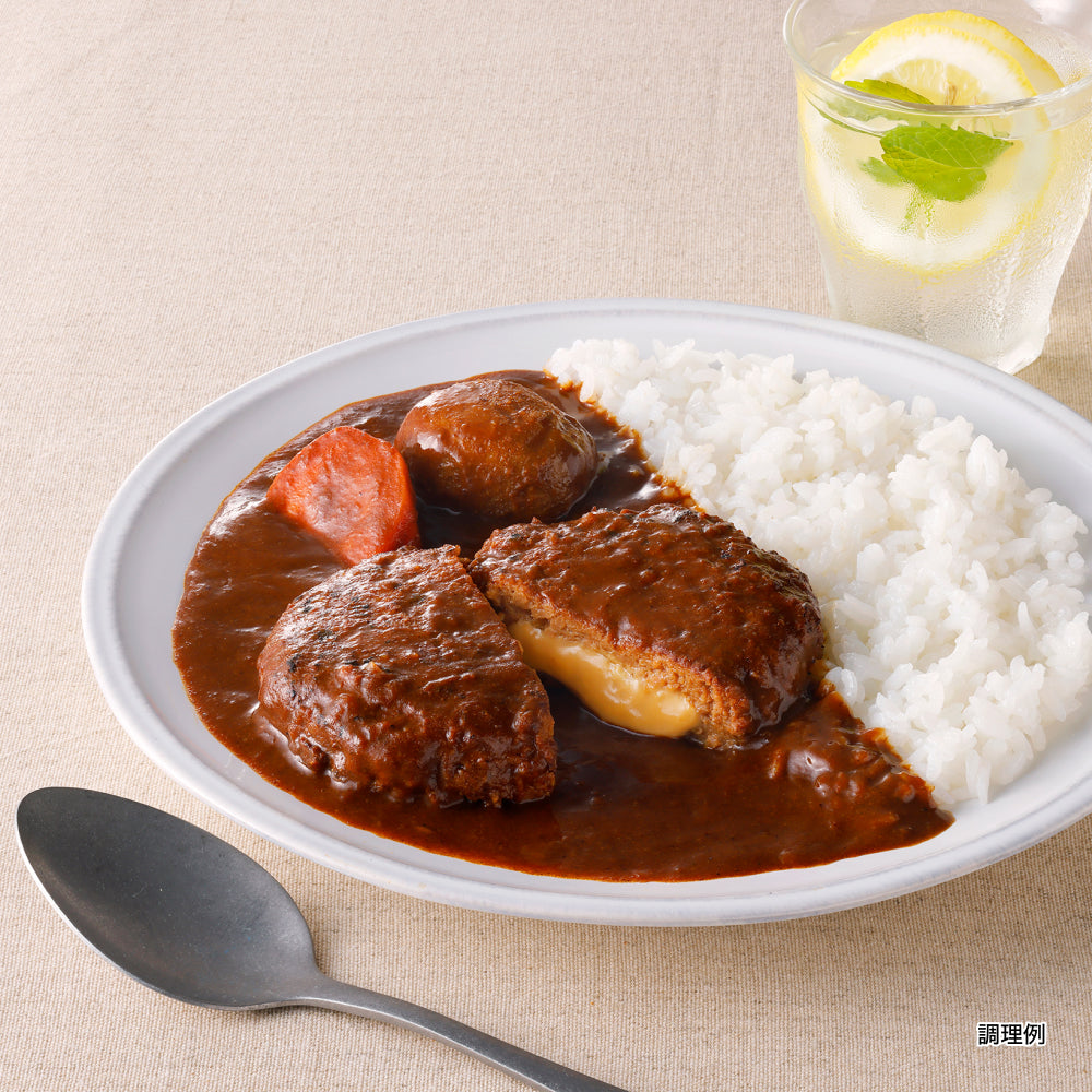 北海道発チーズインハンバーグカレー 300g